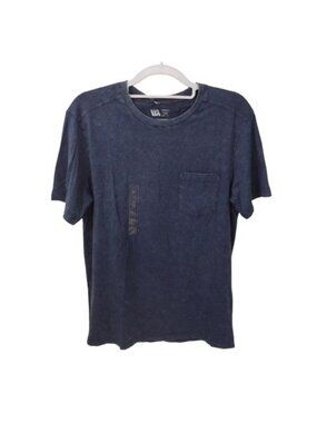 NEW VRST Men's Essential Pocket Short Sleeve Tee Darker Ardosia Slate Size S